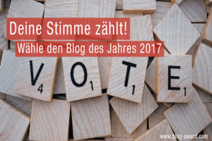 Blog Award 2017 Abnehmen 3.0 wurde nominiert